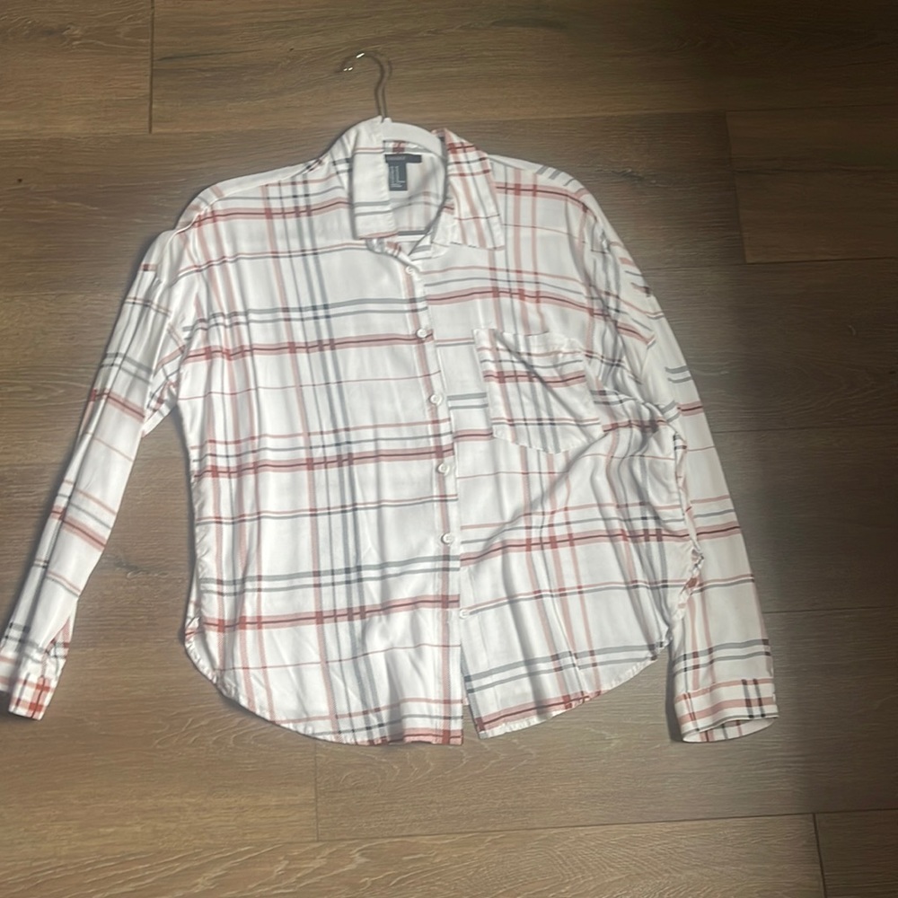 Plaid button up